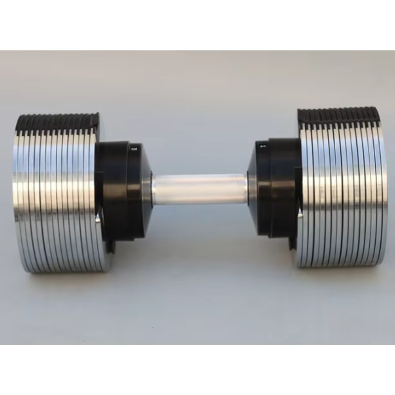 Adjustable Dumbbell Pair 40Kg - Regulowany zestaw hantli ze stali elektroplaterowanej