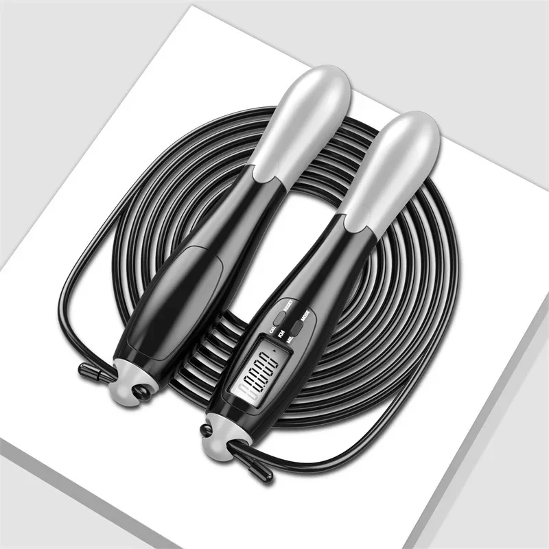 Smart Jump Rope Digital Counter - Cyfrowa skakanka LCD z inteligentnym licznikiem,