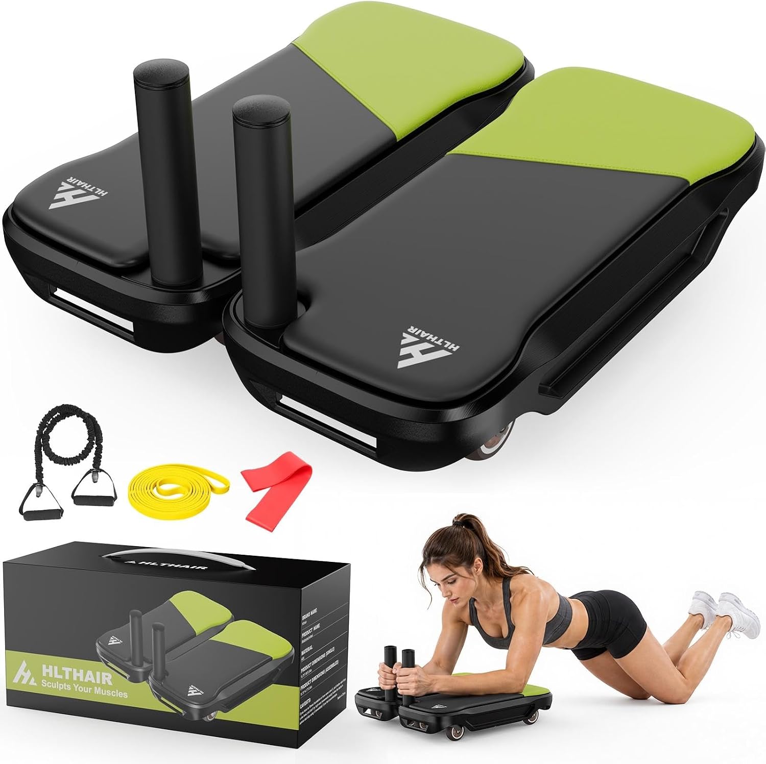 Trenażer do ćwiczeń mięśni brz – Ab Roller Wheel With Elbow Support recenzja i cena