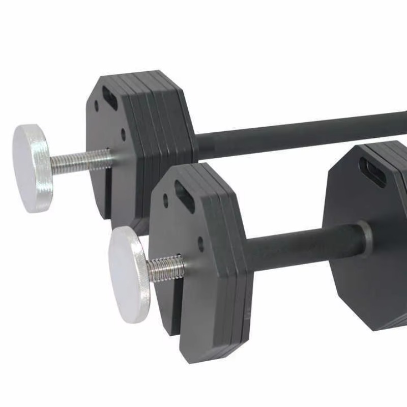 Regulowany, metalowy, ośmiokąt – Adjustable Dumbbell Pair 40Kg recenzja i cena