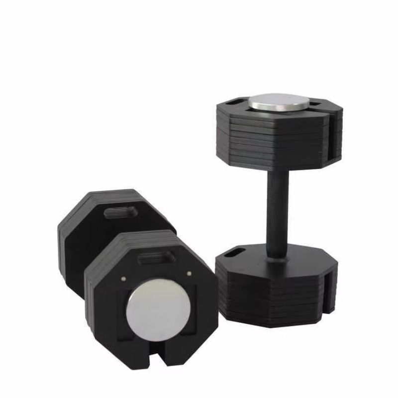 Regulowany, metalowy, ośmiokąt – Adjustable Dumbbell Pair 40Kg recenzja i cena