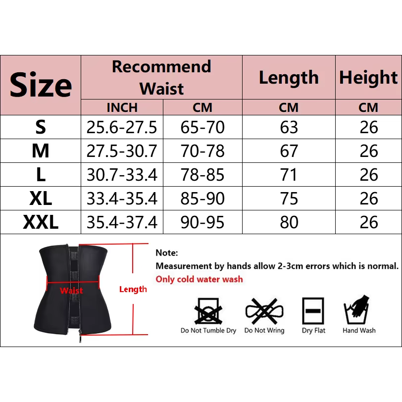 Damski pas do ćwiczeń w saunie – Sweat Waist Trainer Belt Neoprene recenzja i cena