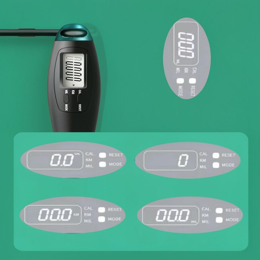 Cyfrowa, inteligentna lina do  – Smart Jump Rope Digital Counter recenzja i cena