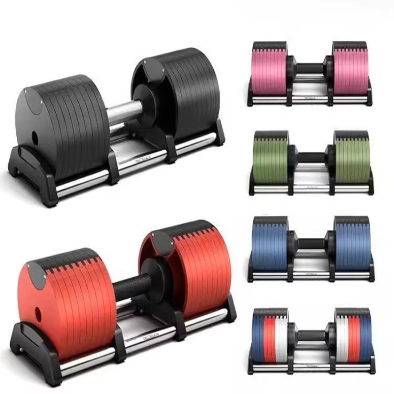 Profesjonalny chromowany metal – Adjustable Dumbbell Pair 40Kg recenzja i cena